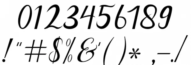 Neguhetty Font OTHER CHARS