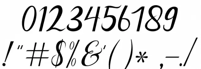 Neguhetty Font OTHER CHARS