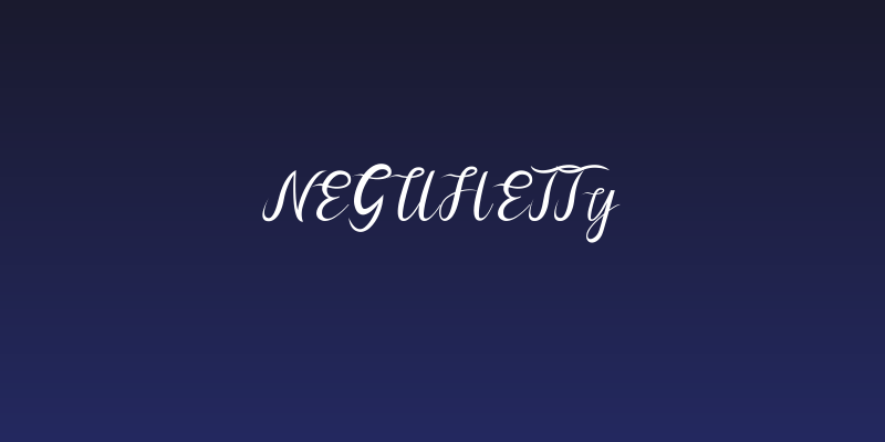 Neguhetty Social Header
