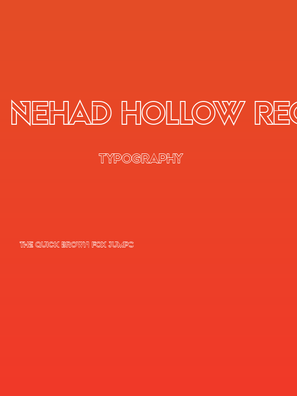 Nehad Hollow Regular Poster