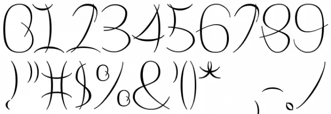 Neige Font OTHER CHARS