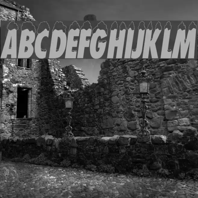 NeigeCondensed Шрифта examples