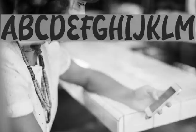 Neigfriste Font examples