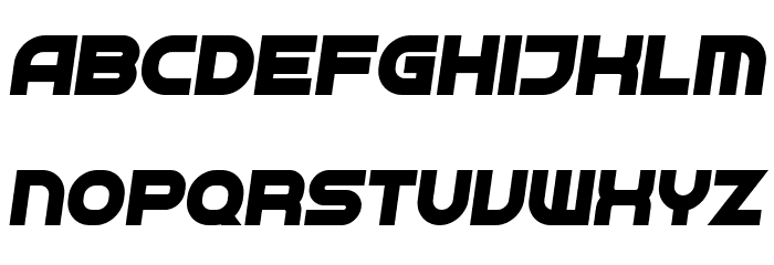 Neighbor Bold Italic Font LOWERCASE