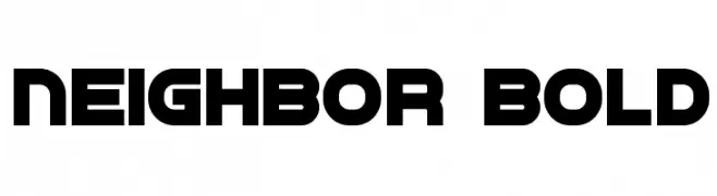 Neighbor Bold  baixar fontes gratis