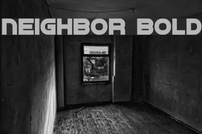 Neighbor Bold Example 1