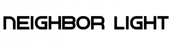 Neighbor Light  baixar fontes gratis