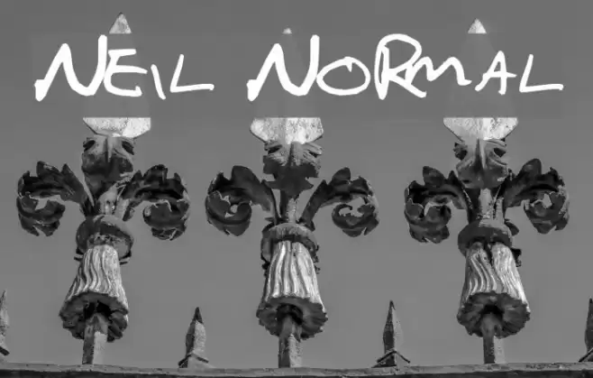 Neil Normal Font examples
