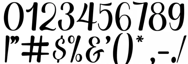 Neilston Font OTHER CHARS