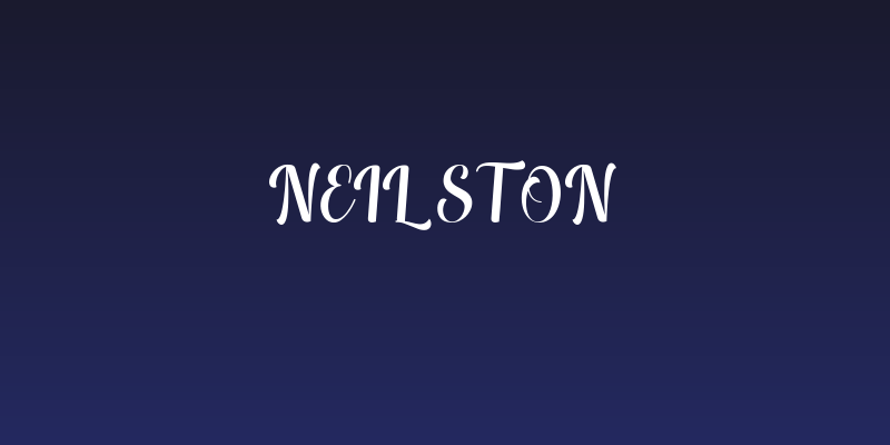 Neilston Social Header