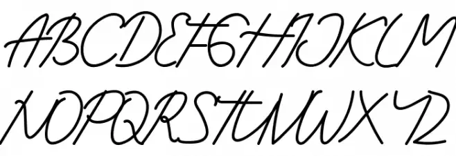 Neitherly Demo Script फ़ॉन्ट अपरकेस