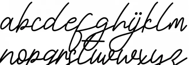 Neitherly Demo Script फ़ॉन्ट लोअरकेस