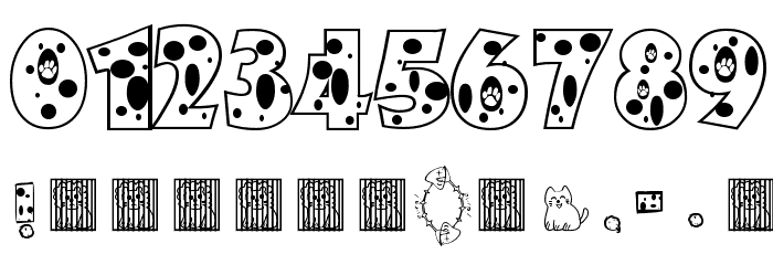 Neko! Neko! [ Font Alte caractere