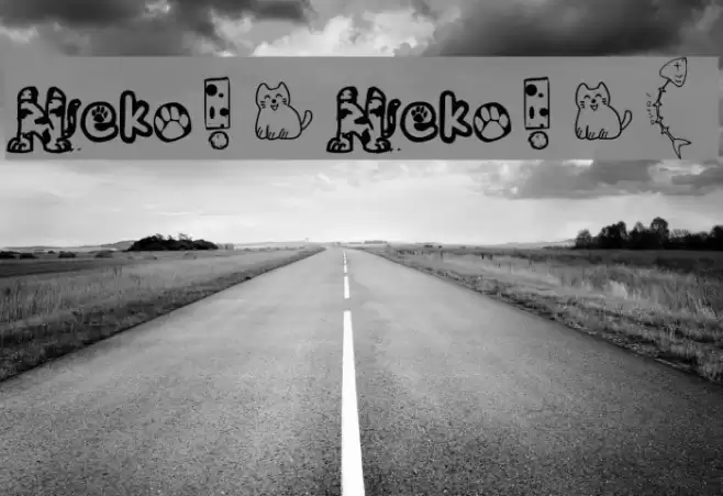 Neko! Neko! [ Font examples