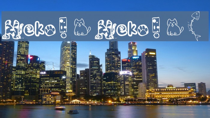 Neko! Neko! [ Font examples