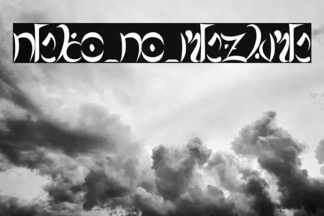 Neko_no_Mezame फ़ॉन्ट examples