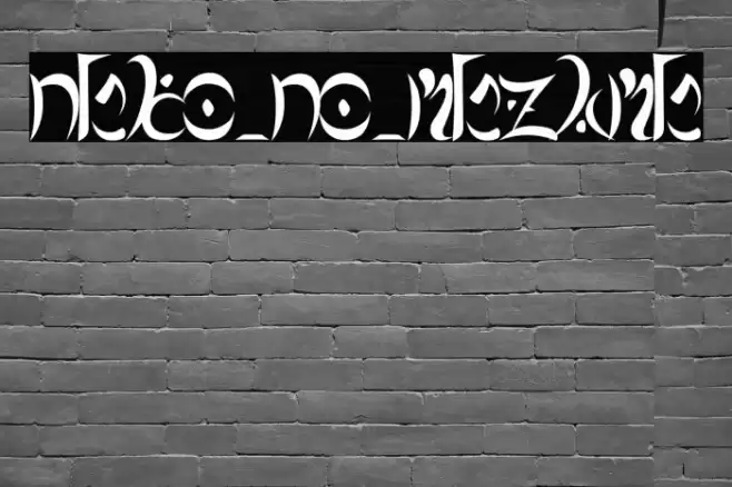 Neko_no_Mezame फ़ॉन्ट examples