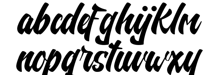 Nelda Free Font Litere mici