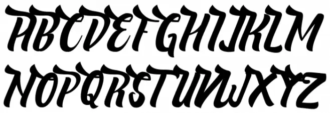 NeldaFree Schriftart Groß