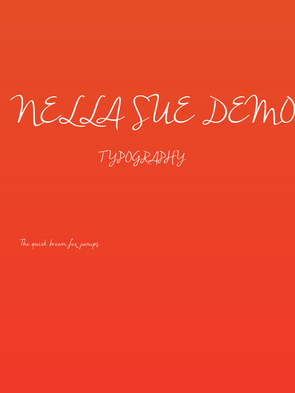 Nella Sue Demo Poster