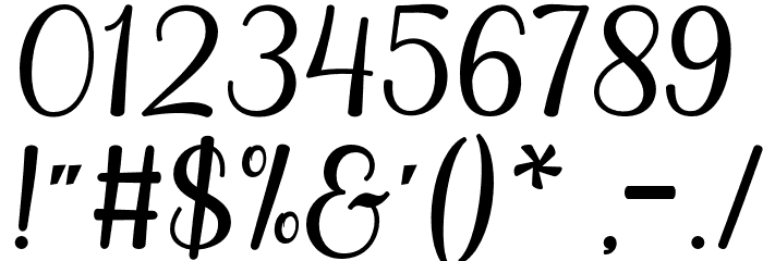 Nella Font OTHER CHARS