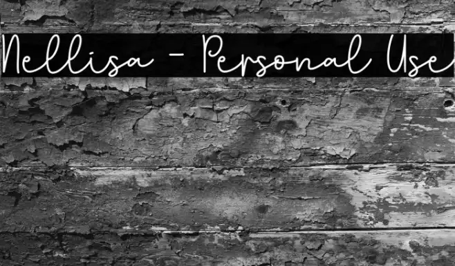 Nellisa - Personal Use Example 1