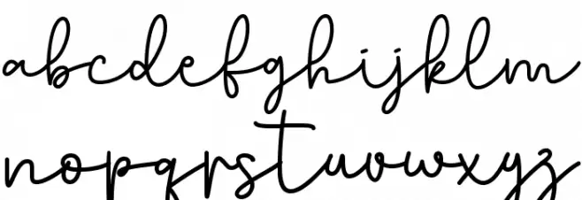 Nellisa - Personal Use Font Litere mici