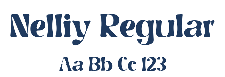 Nelliy Regular Font Preview