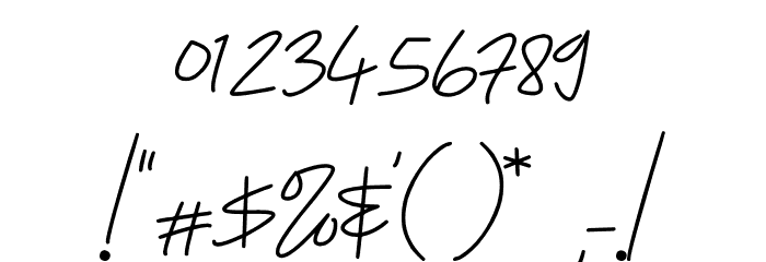 Nellyta Font OTHER CHARS