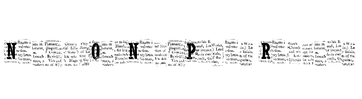NelsonOldNewsPaper Regular  Fuentes Gratis Descargar
