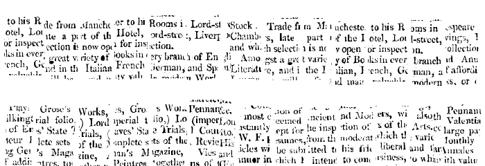 NelsonOldNewsPaper Regular Font LOWERCASE