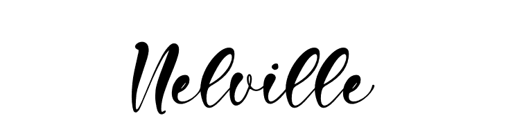 Nelville  フリーフォントのダウンロード