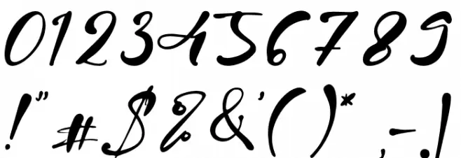 Nelville Font OTHER CHARS