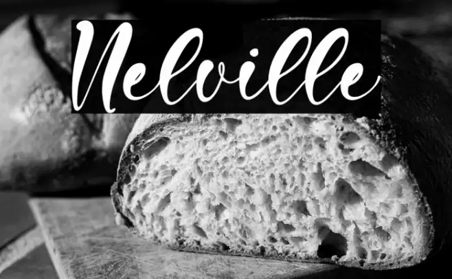 Nelville Font examples