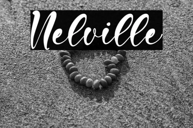 Nelville Font examples