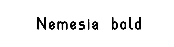Nemesia bold Font
