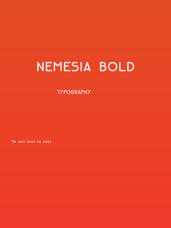 Nemesia bold Poster