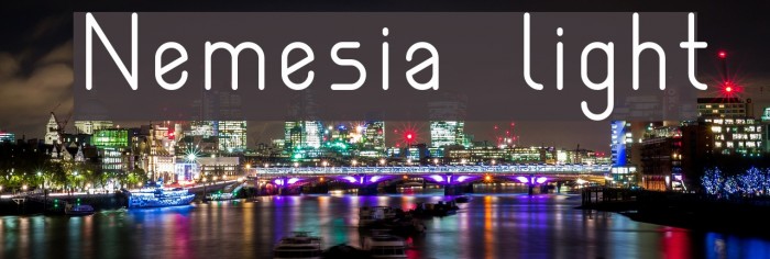 Nemesia light Example 1