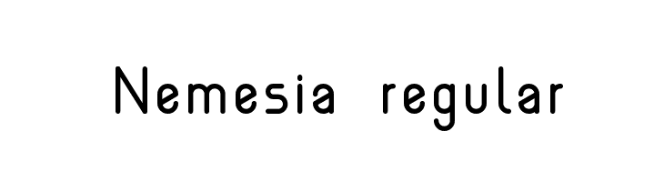 Nemesia regular  لخطوط تنزيل