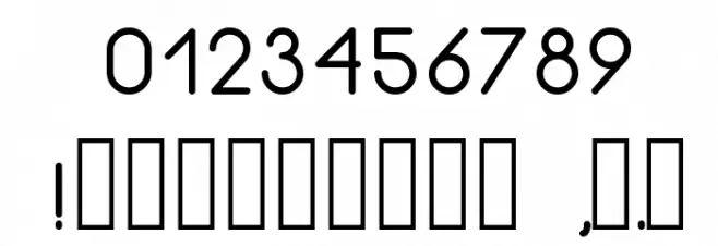 Nemesia regular Font OTHER CHARS