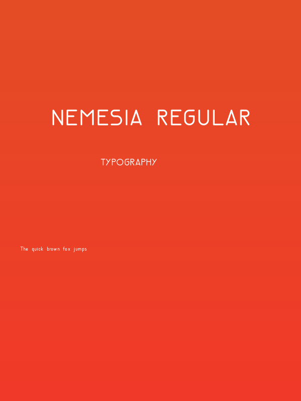 Nemesia regular Poster