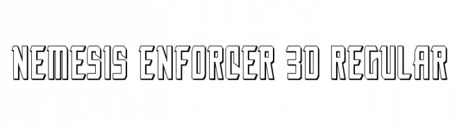 Nemesis Enforcer 3D Regular 