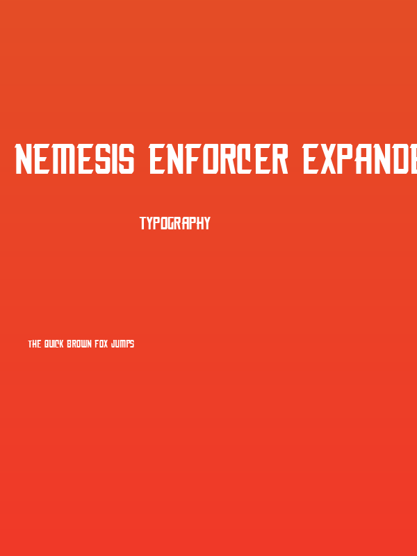 Nemesis Enforcer Expanded Poster