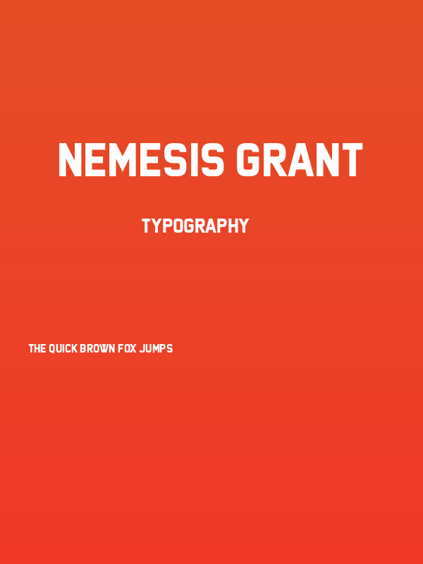 Nemesis Grant Poster