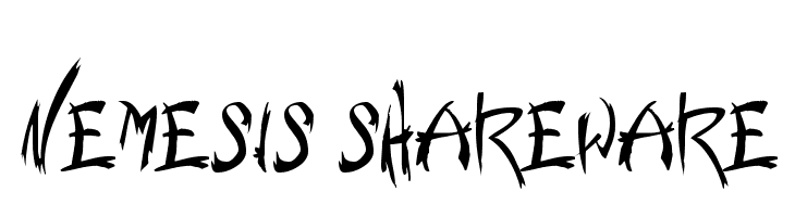 Nemesis Shareware لخطوط تنزيل