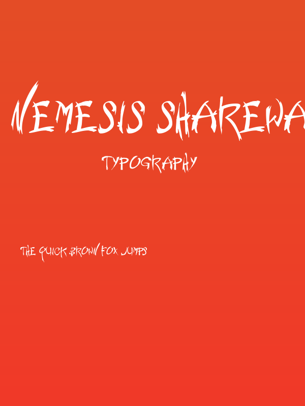 Nemesis Shareware Poster