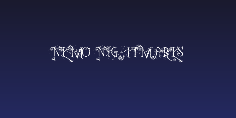 Nemo Nightmares Social Header