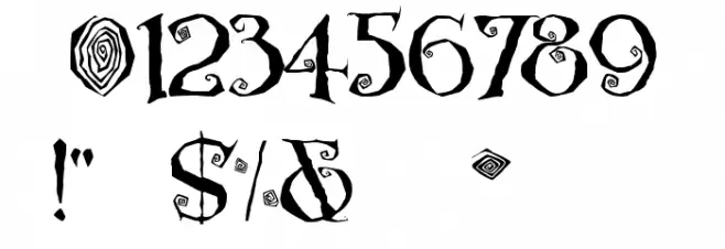 Nemo Font OTHER CHARS