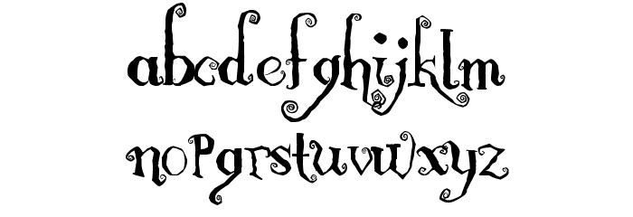 Nemo Font LOWERCASE