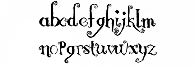 Nemo Font LOWERCASE